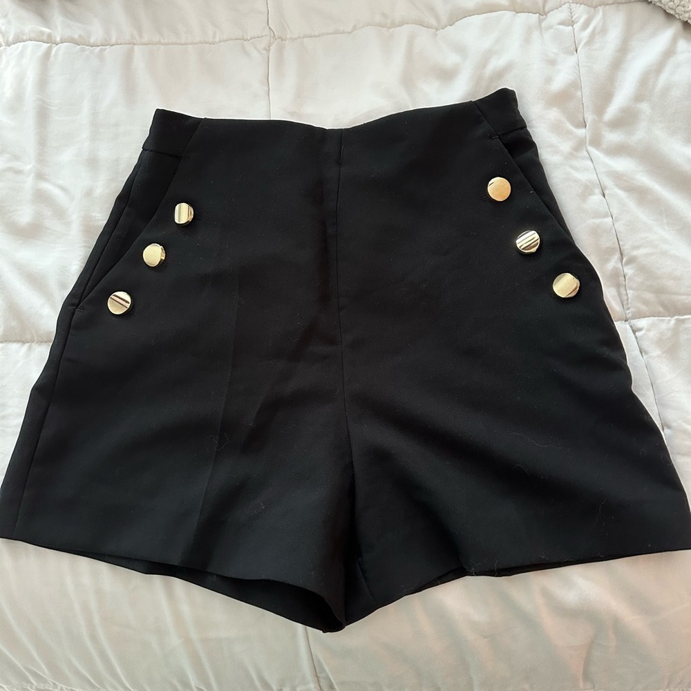Zara high waisted shorts